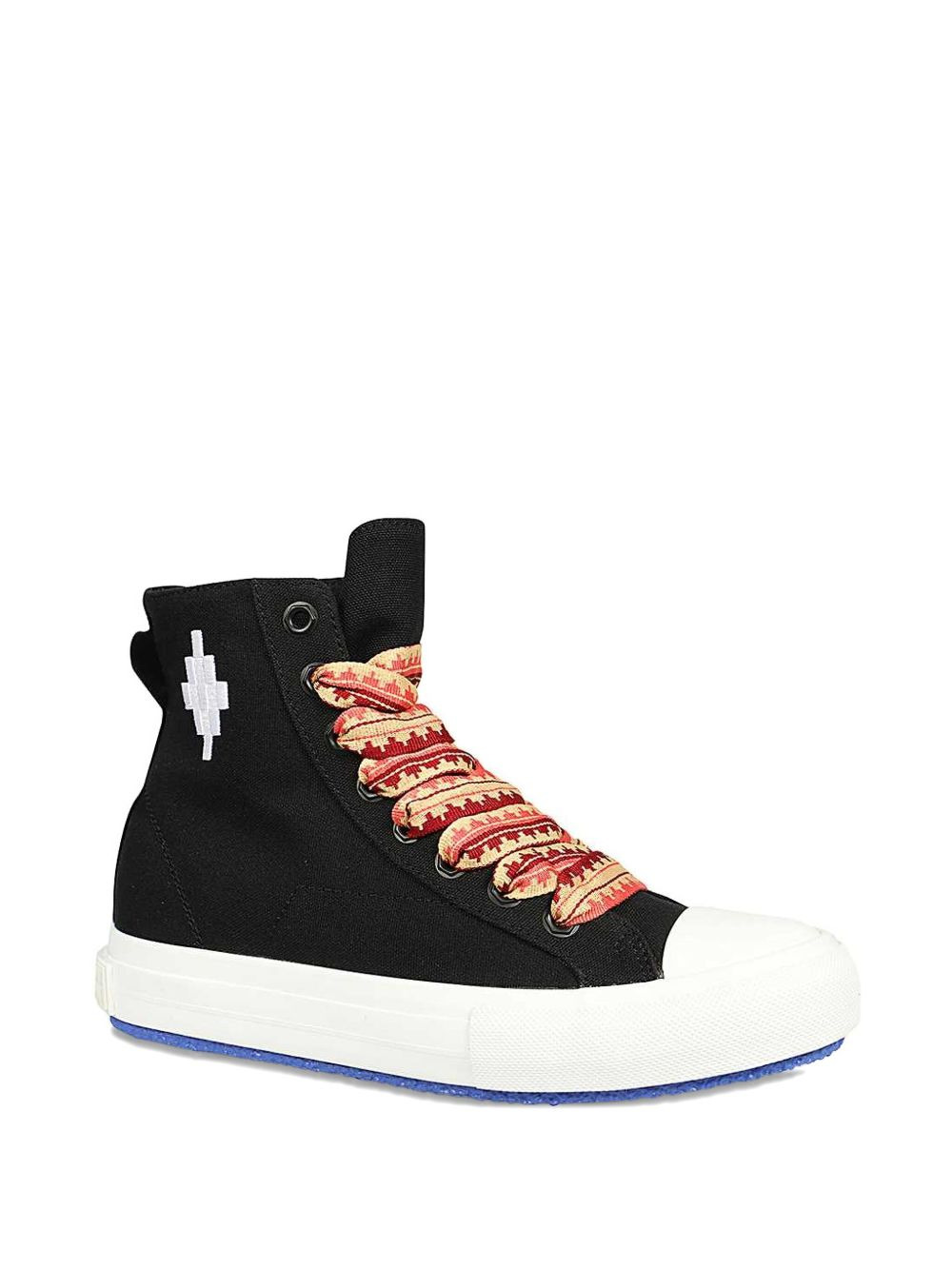 embroidered-logo sneakers - 2