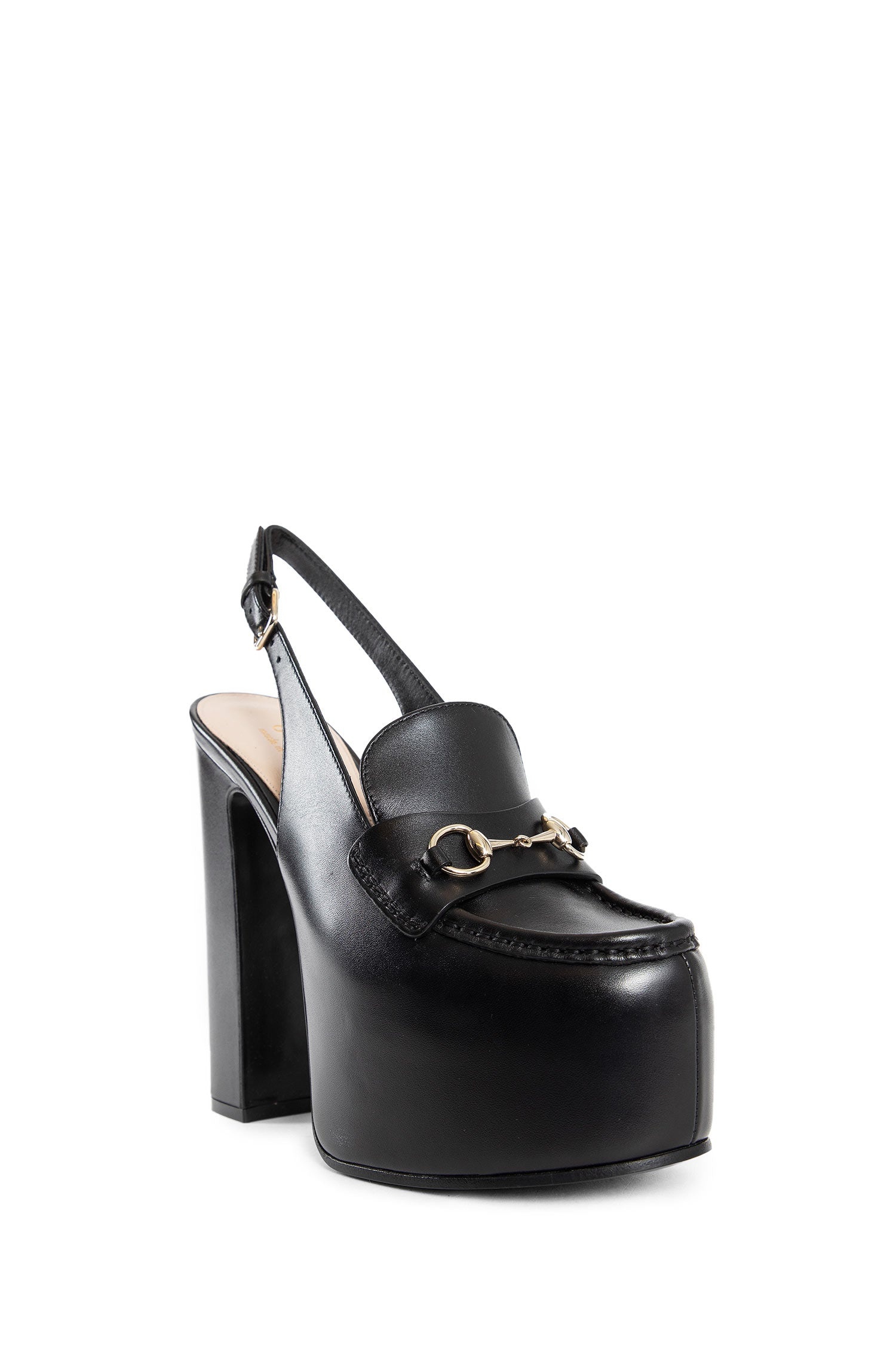 GUCCI Horsebit-Platform-Loafer-Slingback | antonioli