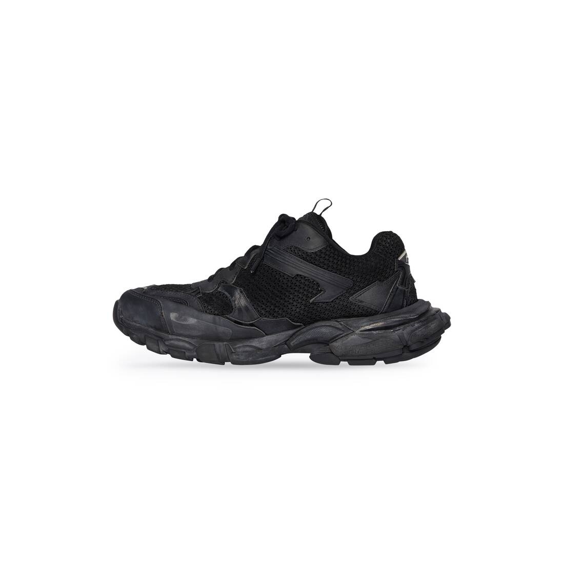 Men's Track.3 Sneaker in Black - 4