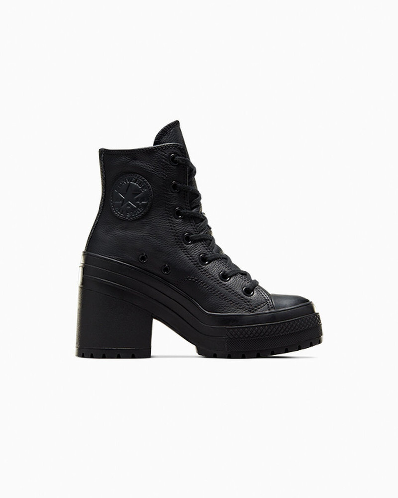 Chuck 70 De Luxe Heel Leather - 1