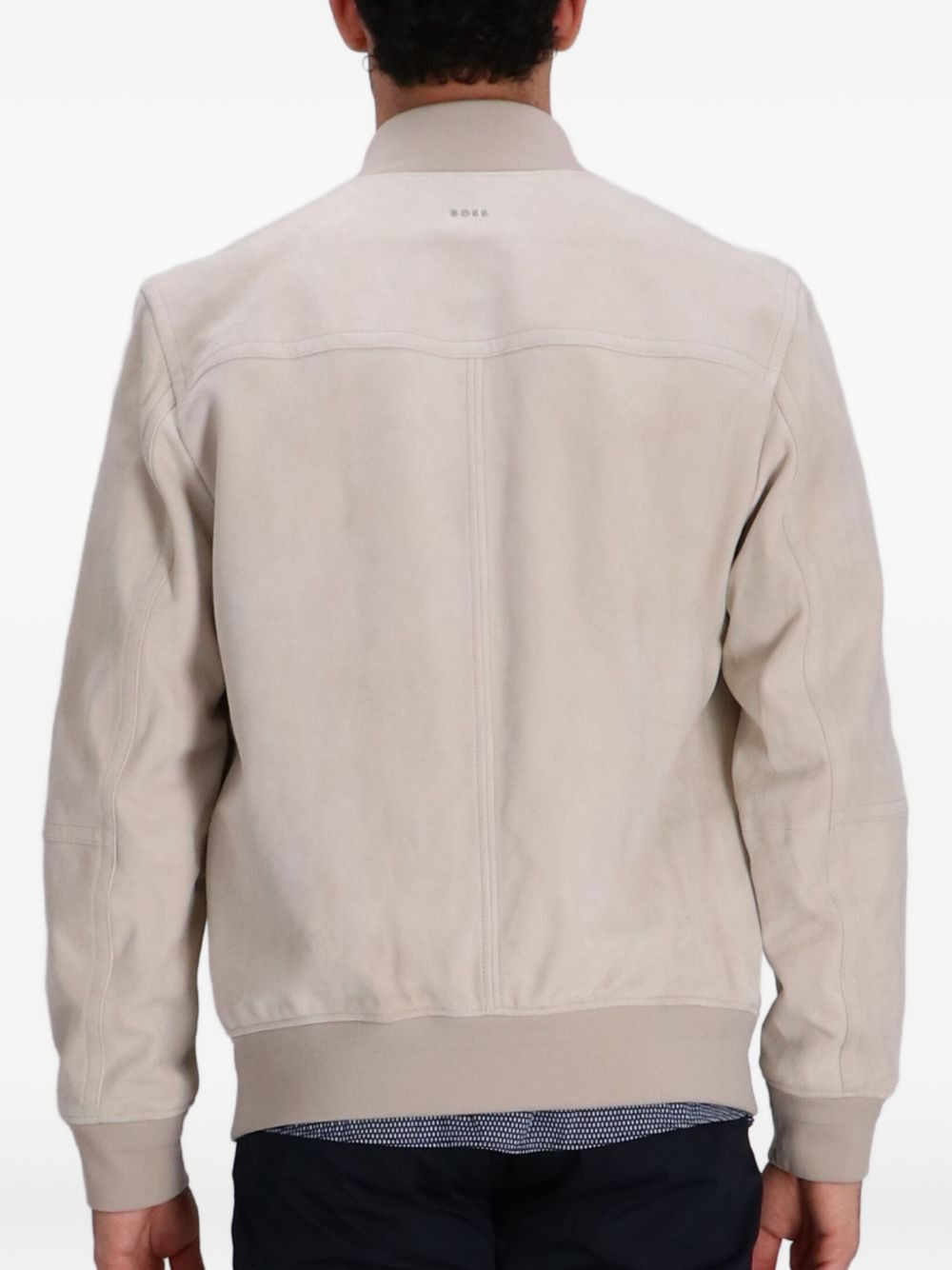 suede bomber jacket - 4