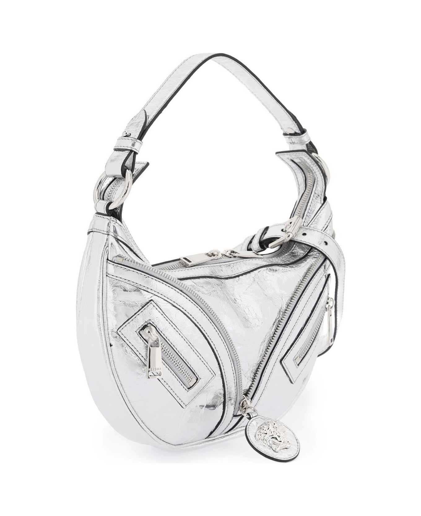 Repeat Leather Shoulder Bag - 3
