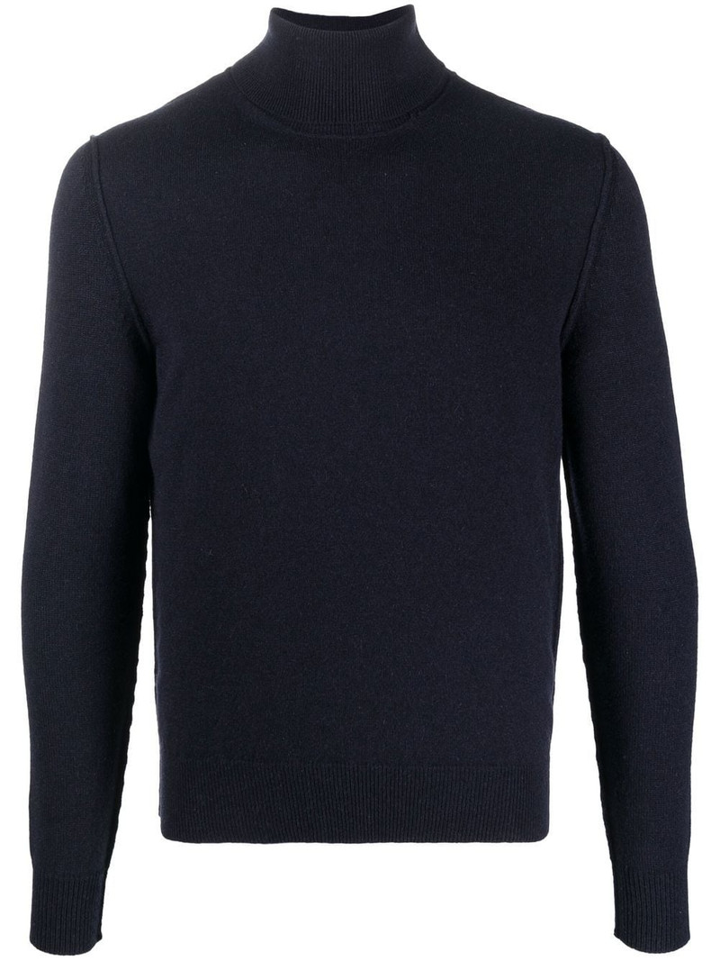 four stitch-detail cashmere jumper 1