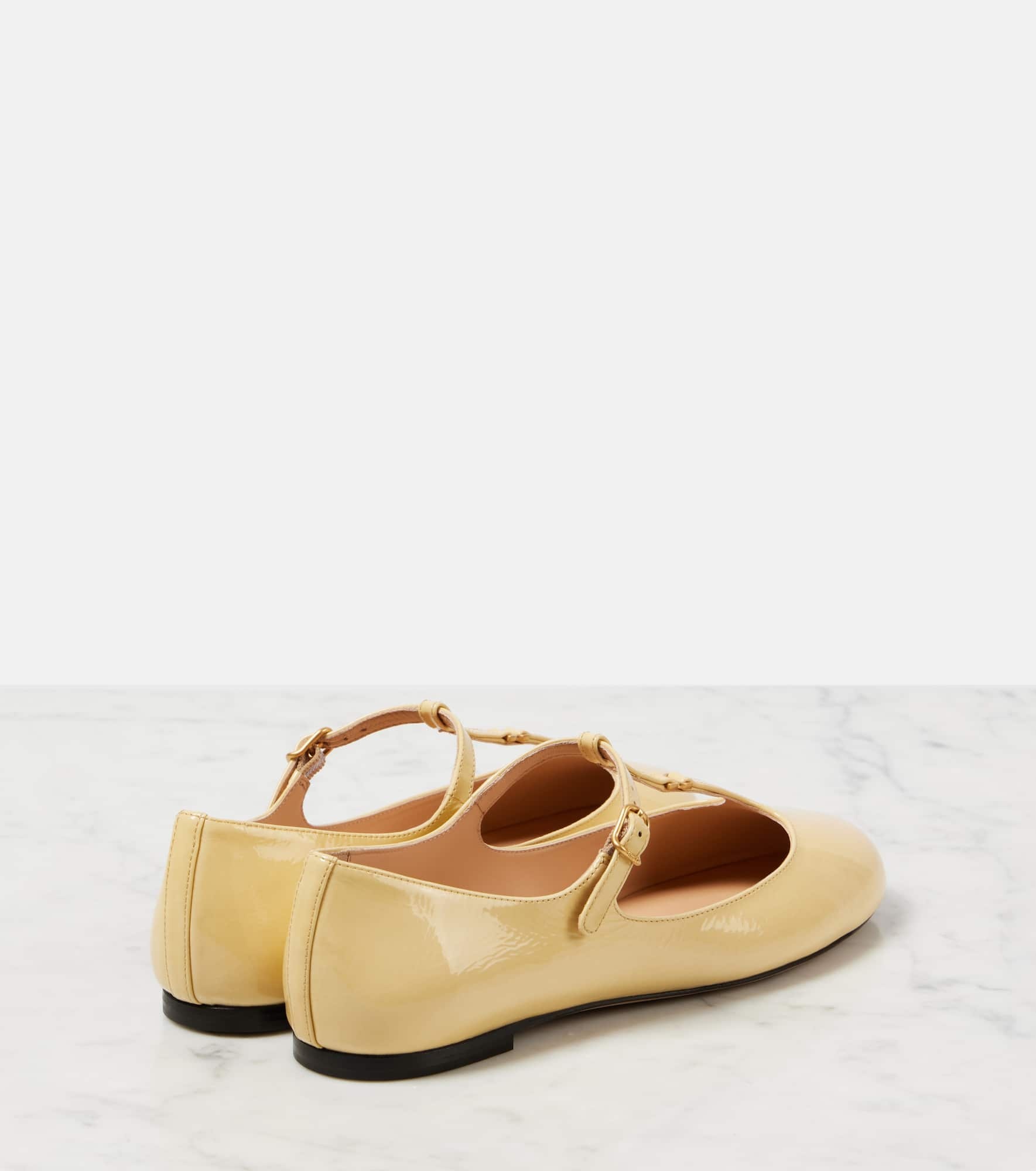 Marcie patent leather Mary Jane flats - 2
