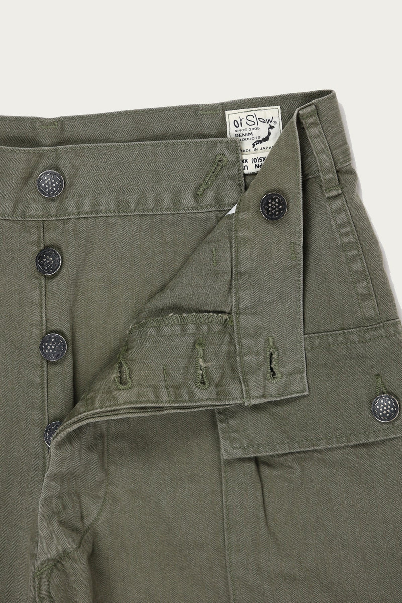 US Army 2 Pocket Cargo Pants - Green 3