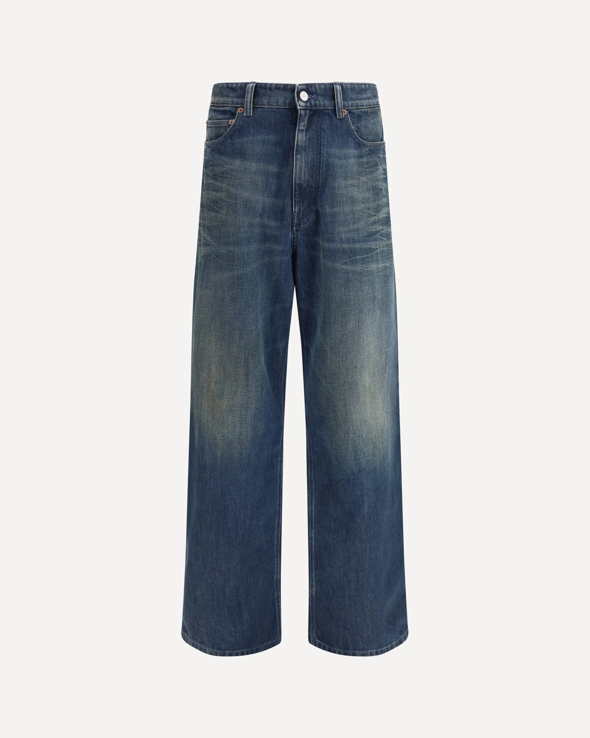 Five-Pocket Pants with panel design - 1