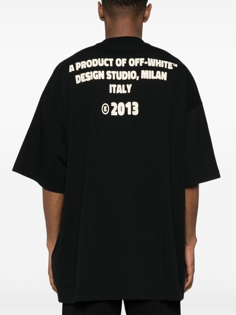 logo-print cotton T-shirt - 4