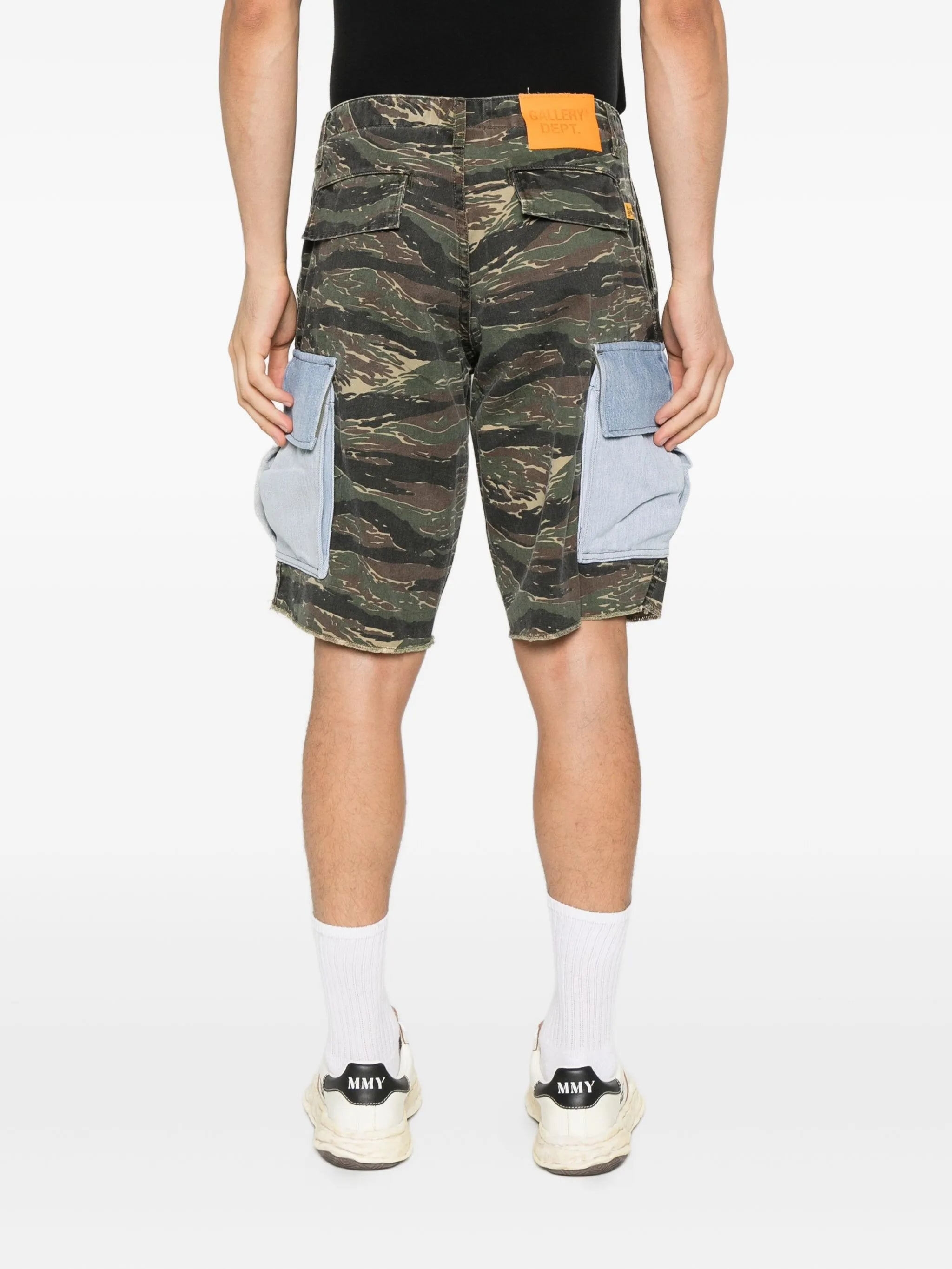 Gallery Dept. Denim-pocket Cargo Shorts - 5