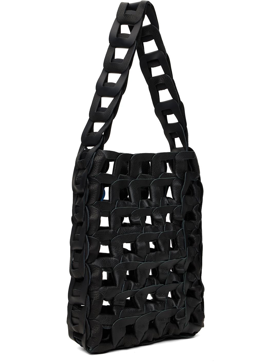 Black Medium Links Tote - 2