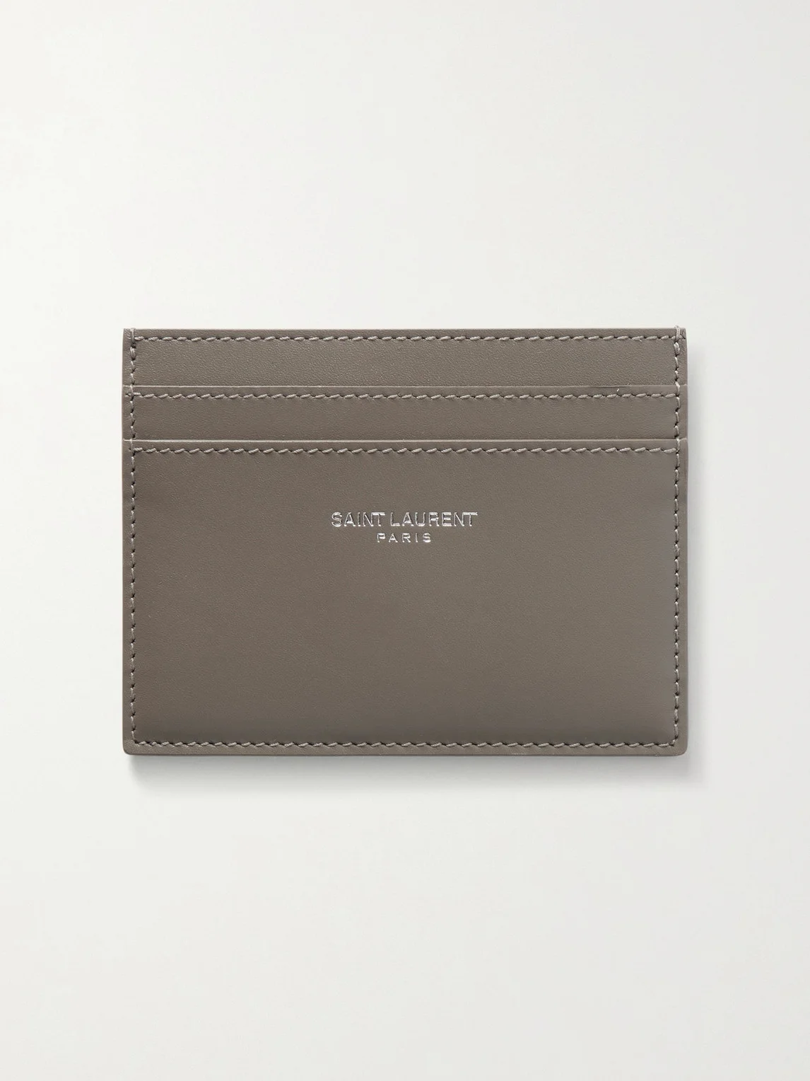 Logo-Print Leather Cardholder - 1