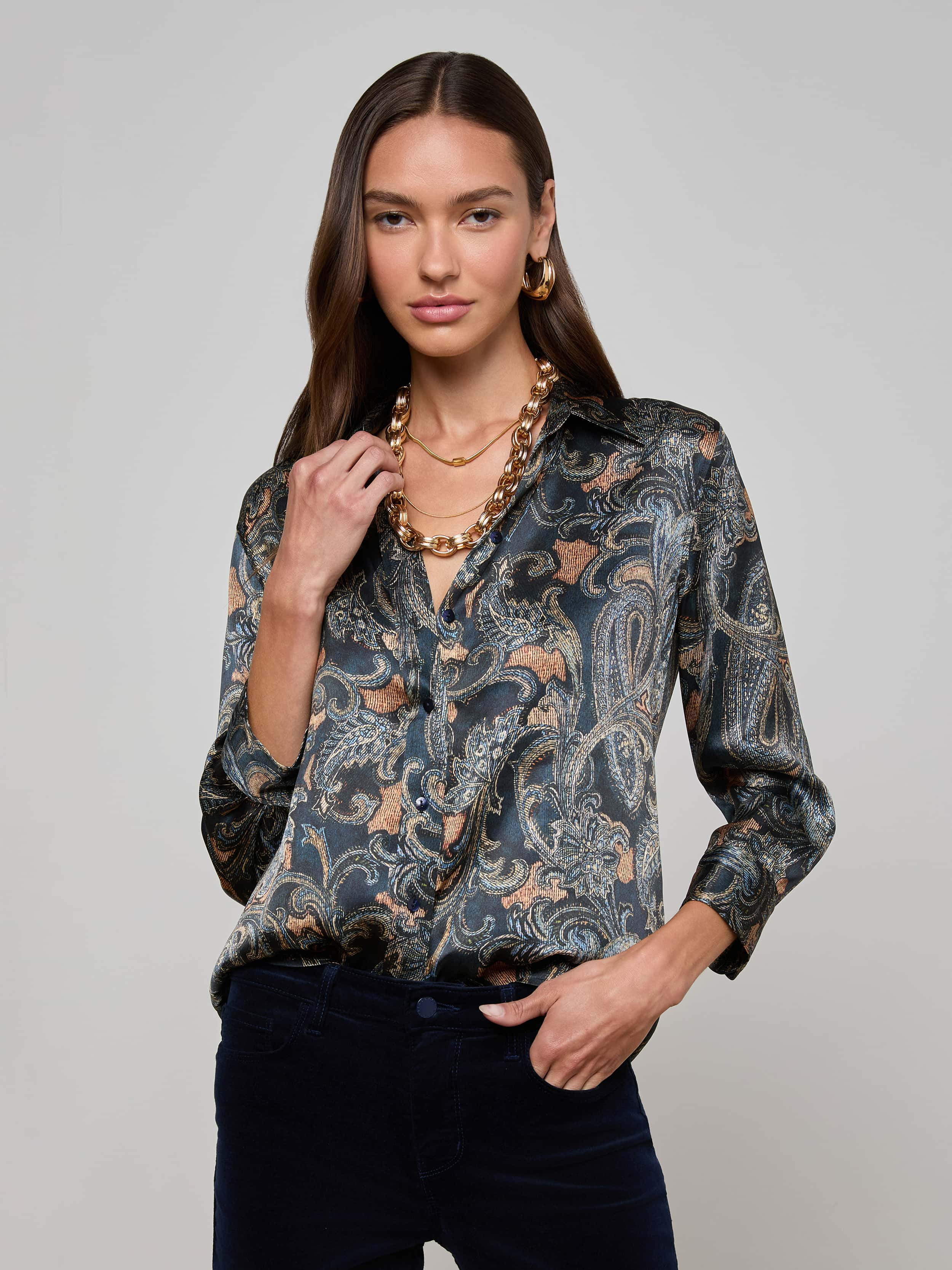 Dani Silk Blouse - 2