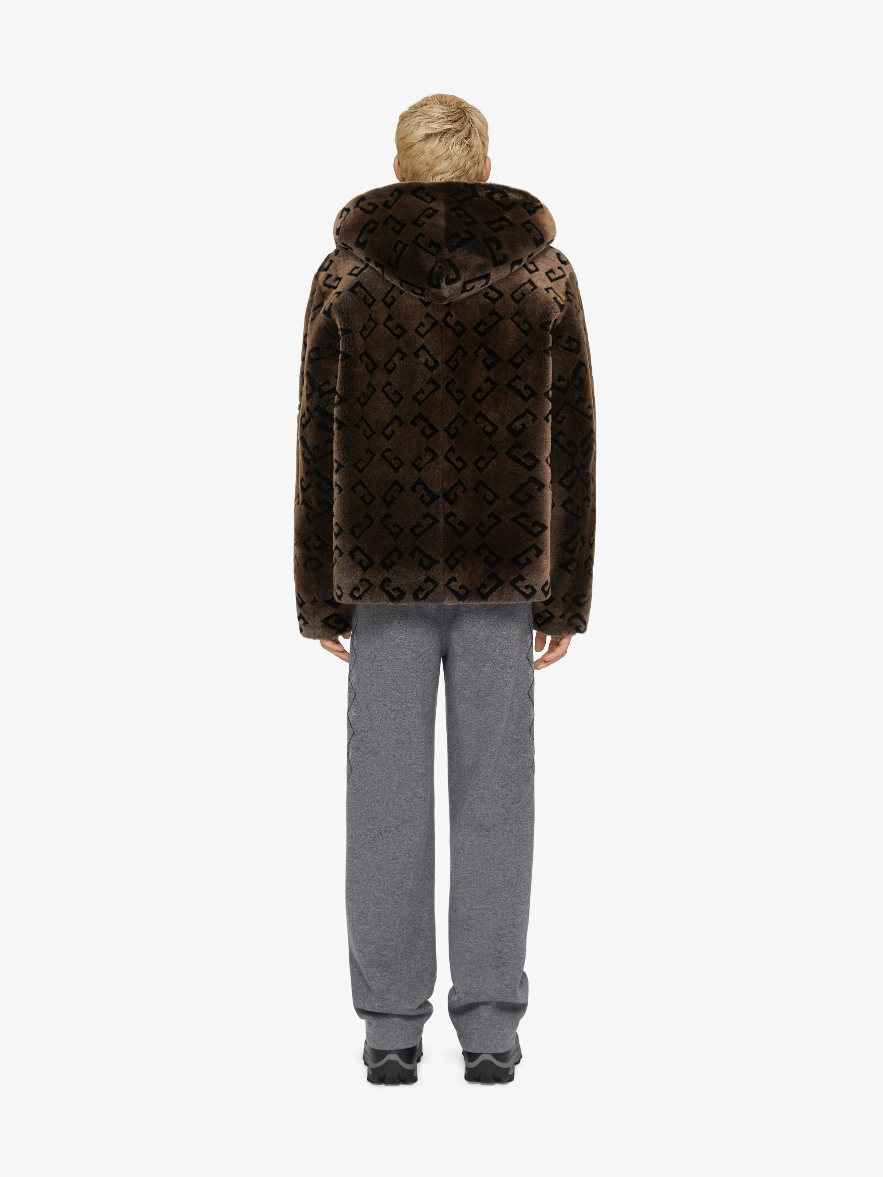 JACKET IN SHEARLING WITH MONOGRAM 72 - 3