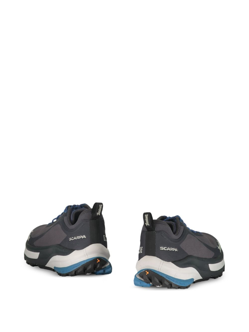 round-toe low-top sneakers - 3