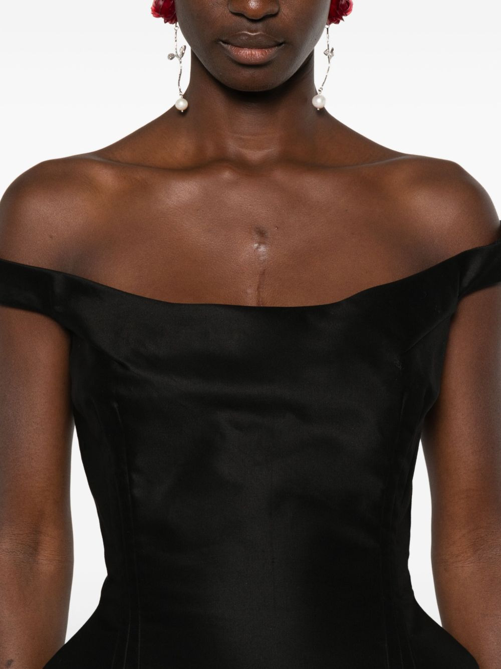 silk midi dress - 5