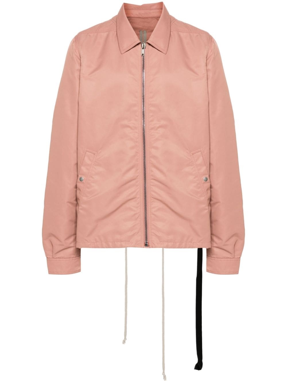 zip-up shirt jacket - 1