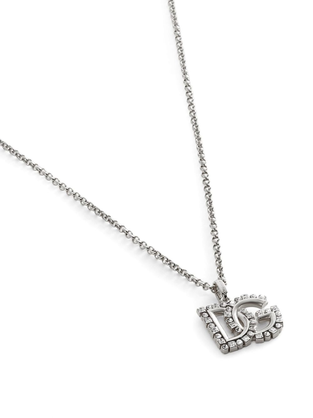 logo-pendant necklace - 2