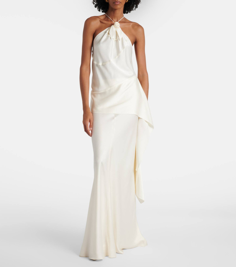 Victoria Beckham High-rise maxi skirt outlook