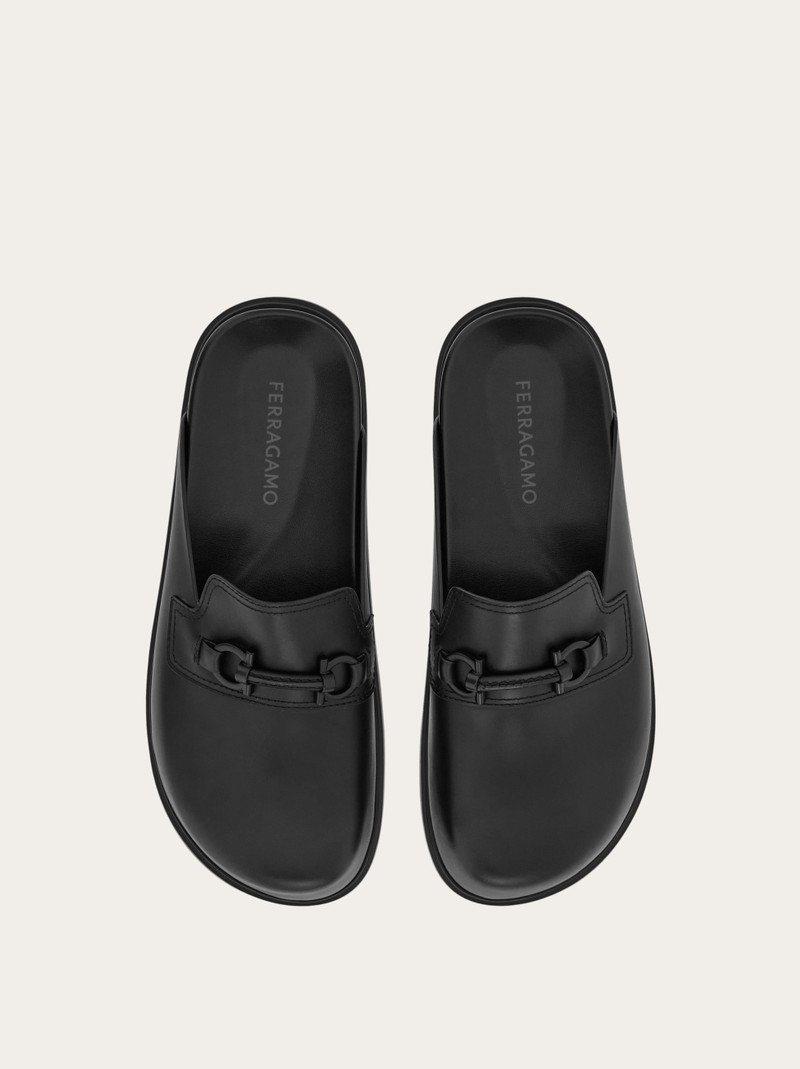 FERRAGAMO Gancini ornament mule outlook
