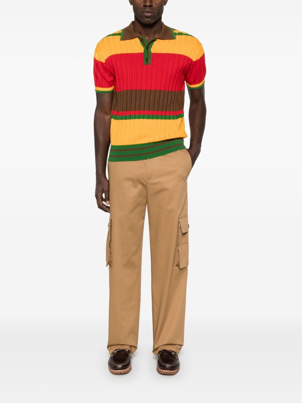 cotton cargo pants - 2