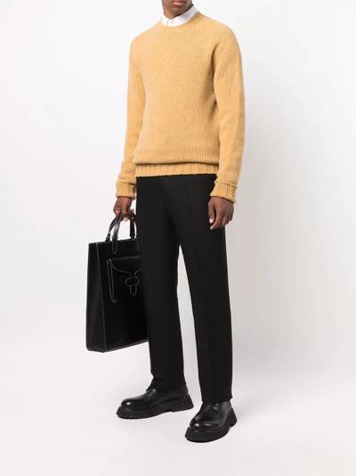 Jil Sander long-sleeve round-neck jumper outlook