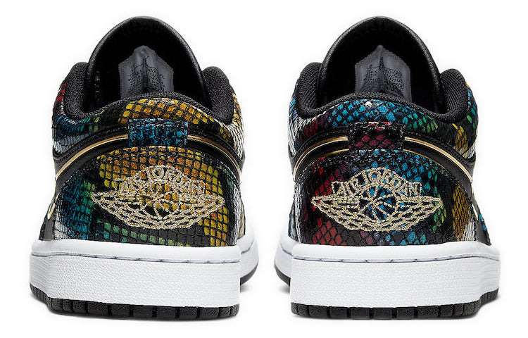 (WMNS) Air Jordan 1 Low 'Multi Snakeskin' CW5580-001 - 5