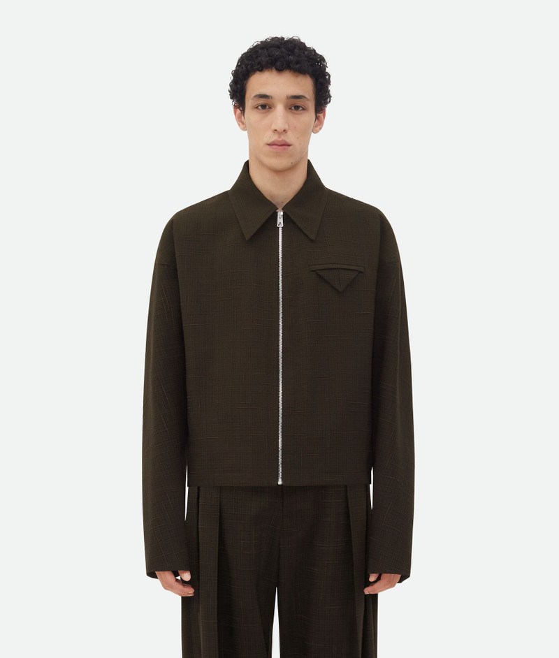 Bottega Veneta Viscose And Silk Criss-Cross Kimono Jacket | REVERSIBLE