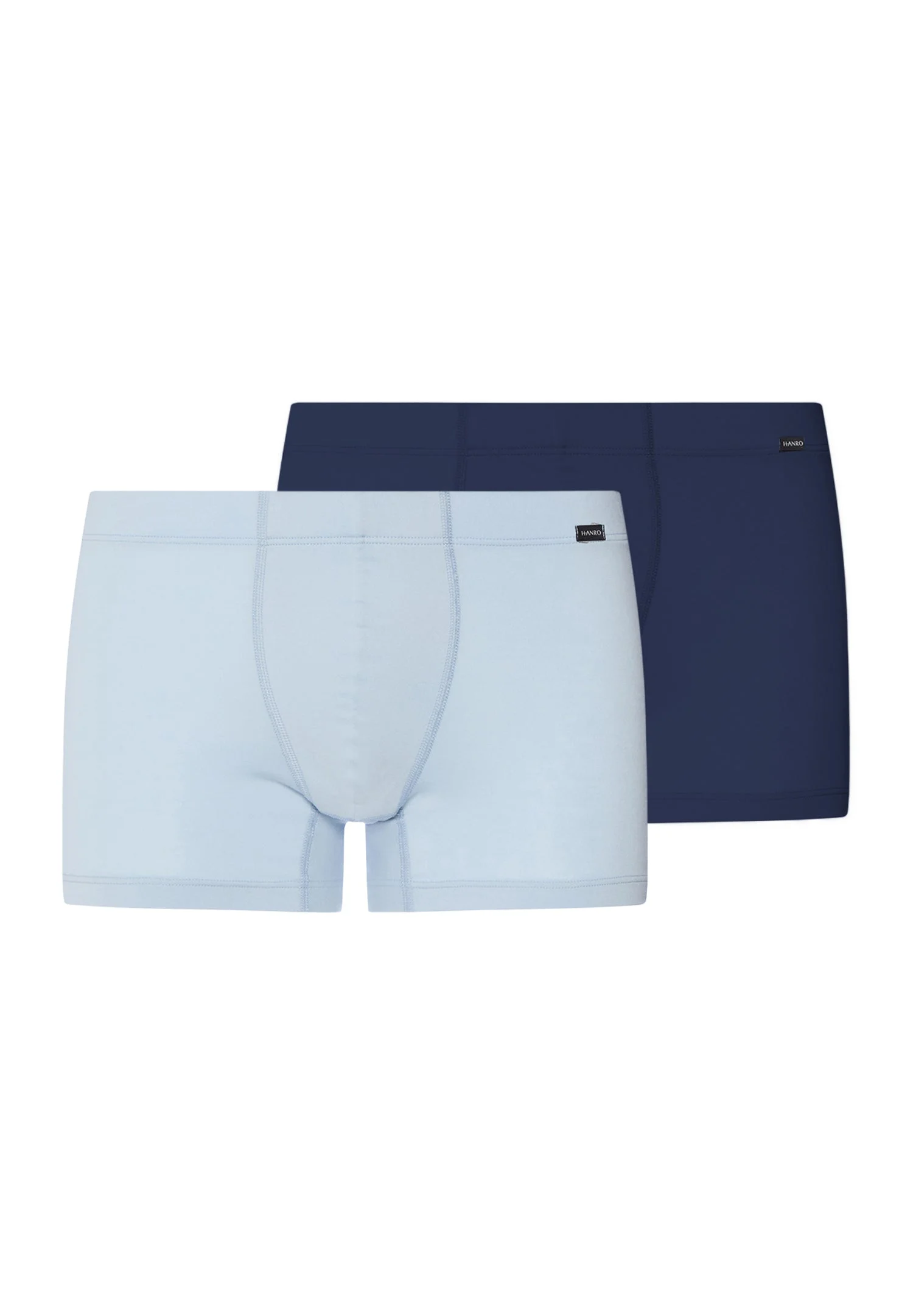 Cotton Essentials 2-Pack Cotton Boxer Briefs With Covered Waistband - 1