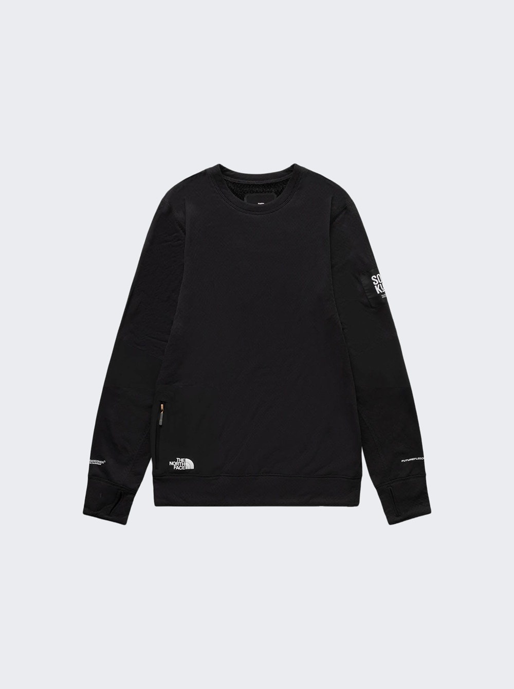 X Undercover Long Sleeve Knit Black - 1