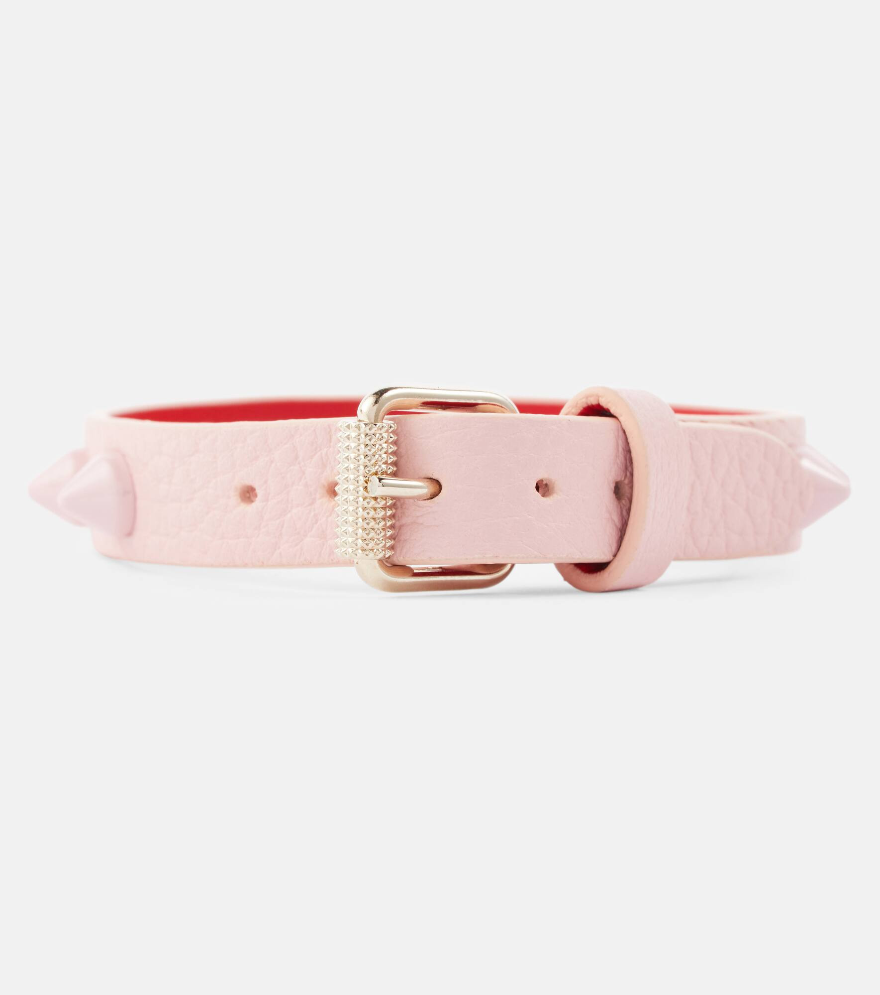 Loubilink studded leather bracelet - 2