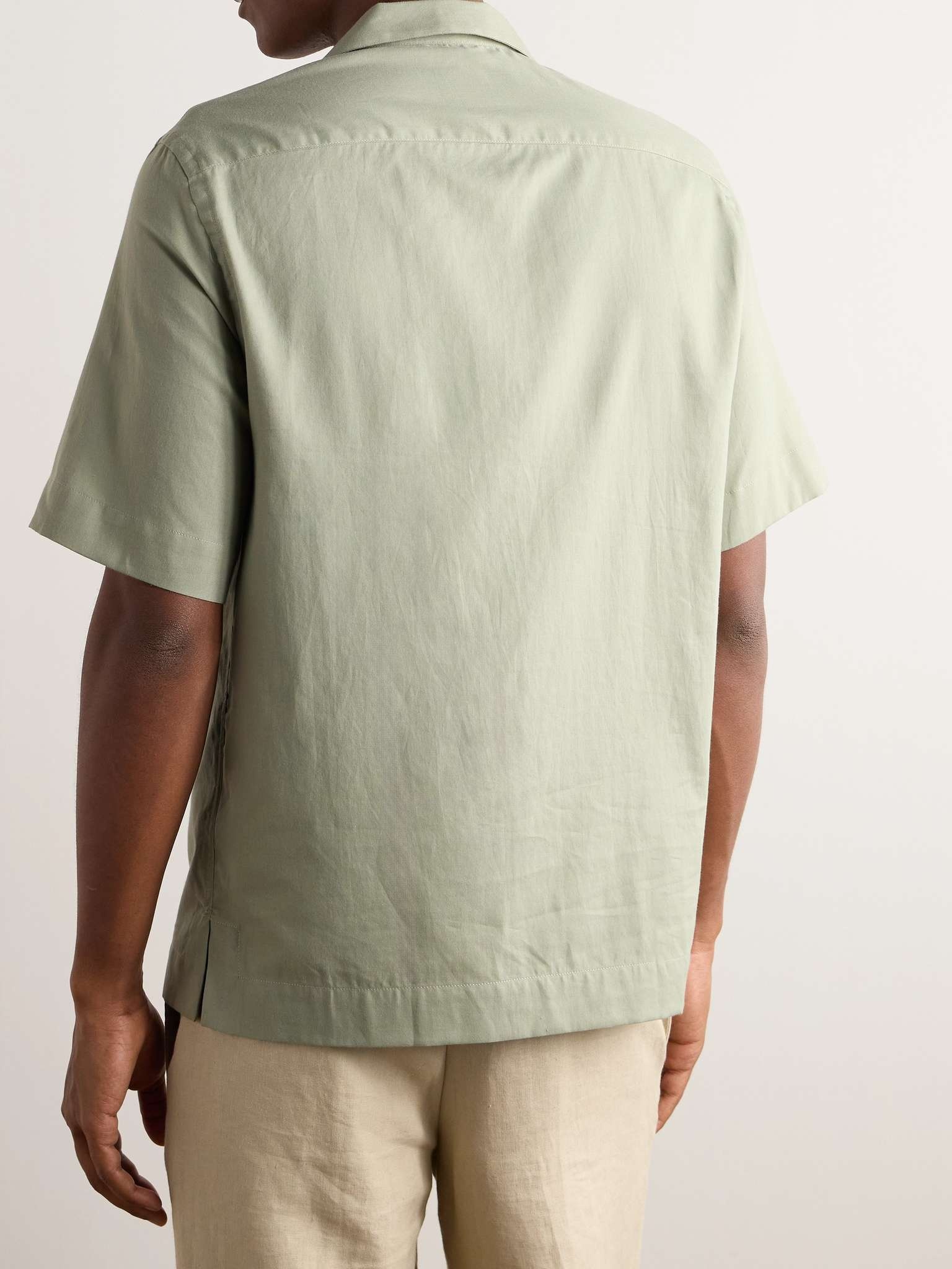 Camp-Collar Cotton-Twill Shirt - 3