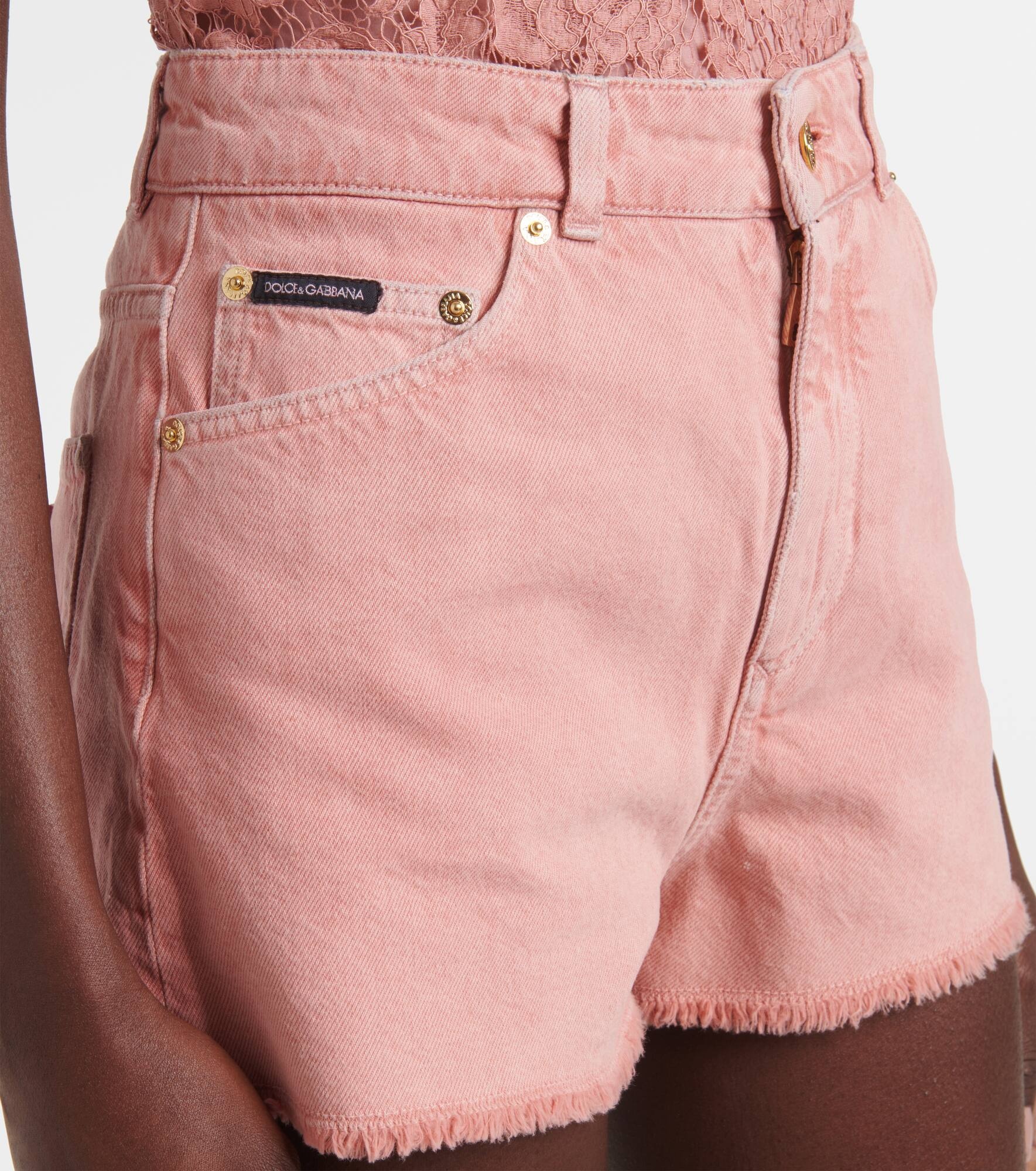 Denim shorts - 4