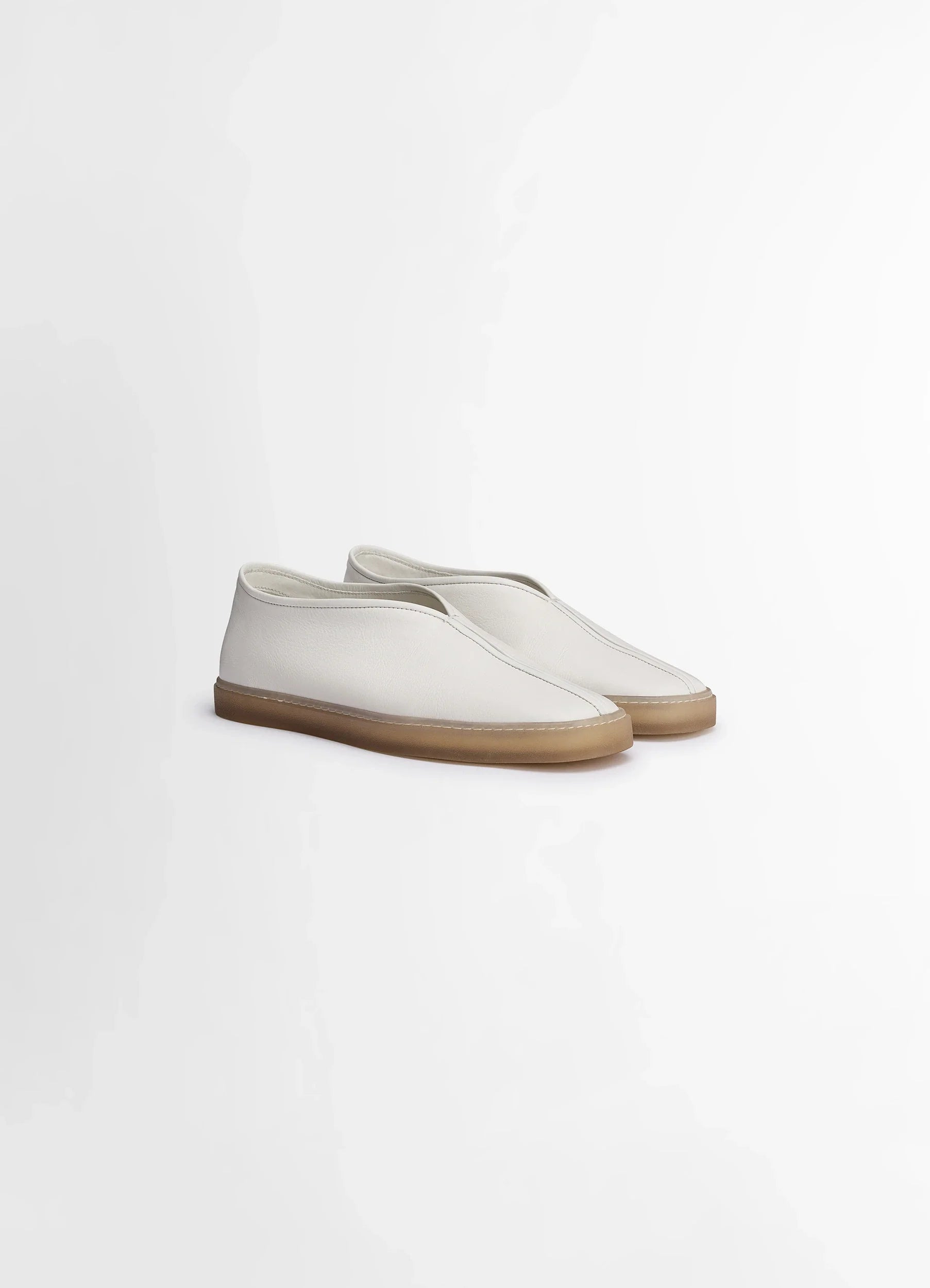LINOLEUM PIPED SNEAKERS - 3