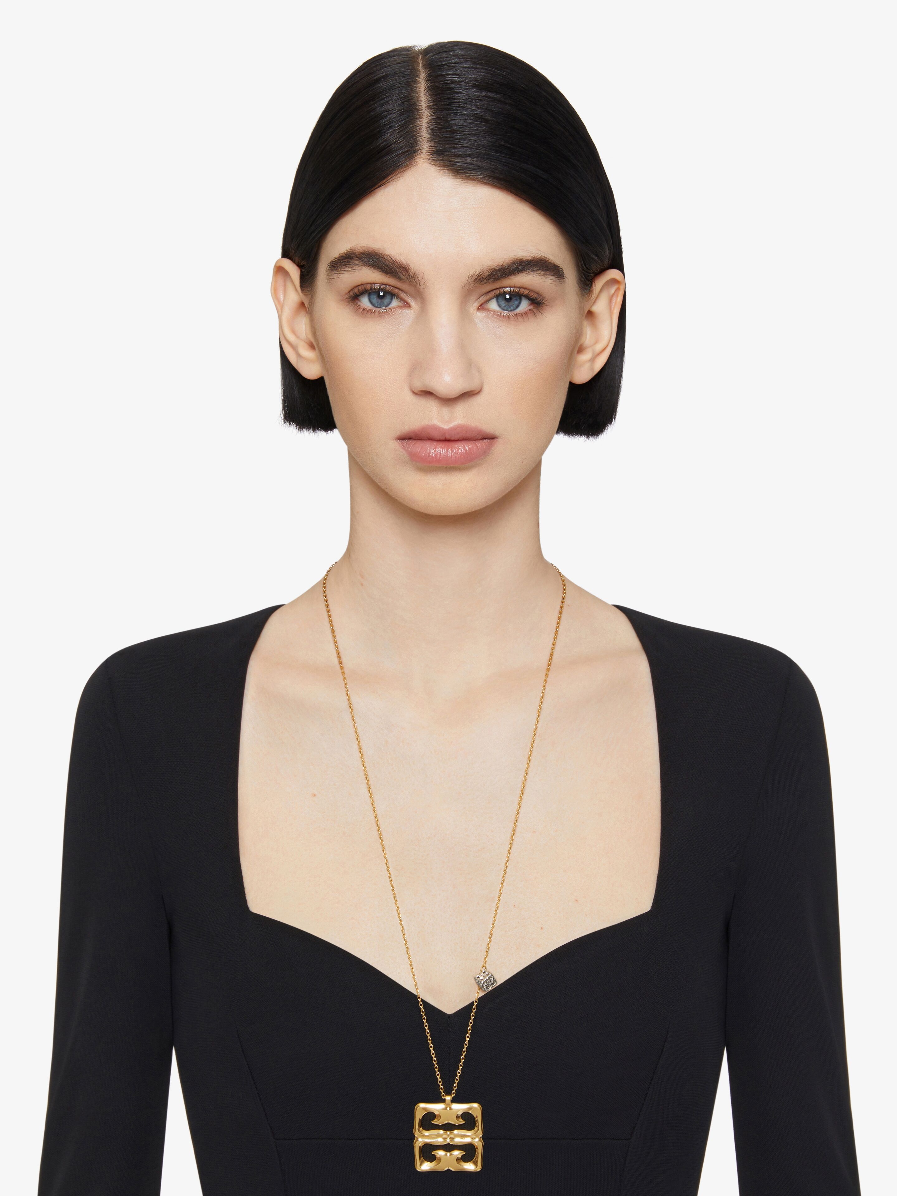 4G LIQUID NECKLACE IN METAL - 2