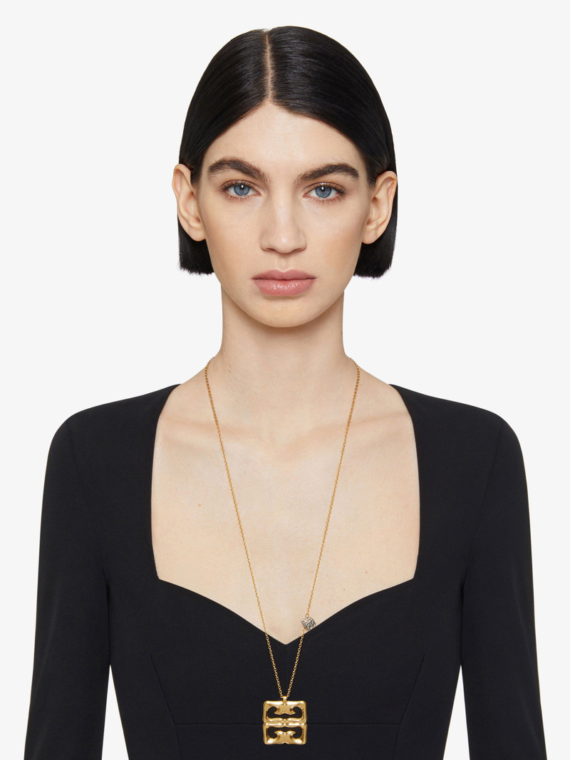 Givenchy 4G LIQUID NECKLACE IN METAL outlook