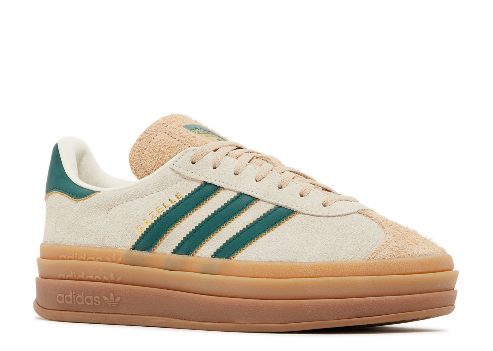 WMNS GAZELLE BOLD 'CREAM COLLEGIATE GREEN' - 2