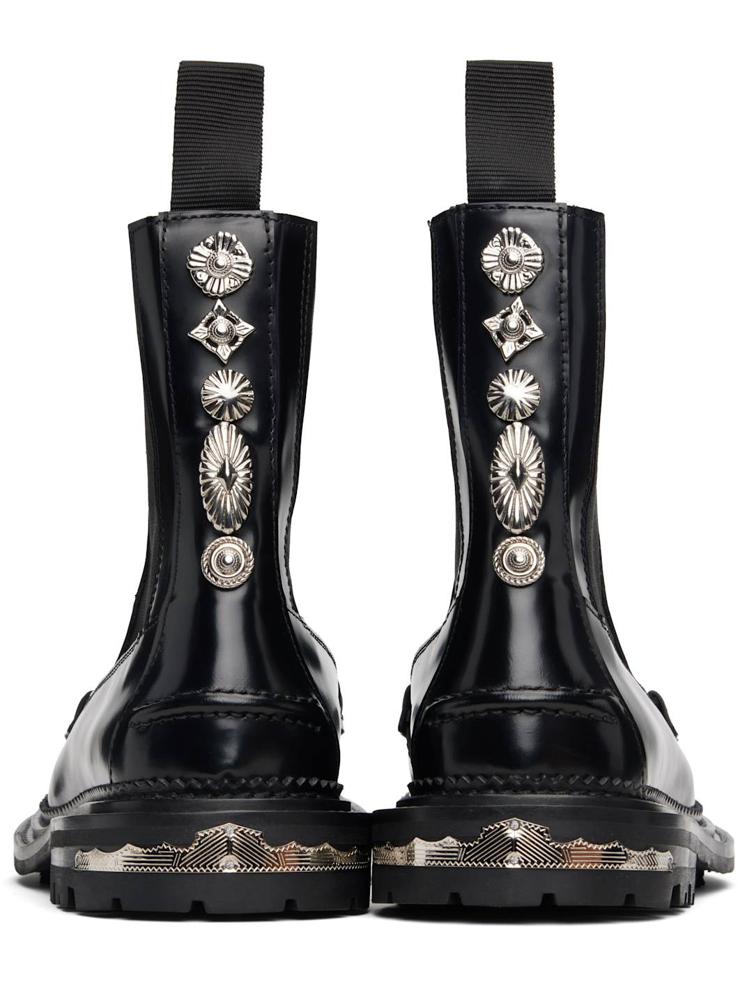Black Polido Chelsea Boots - 2