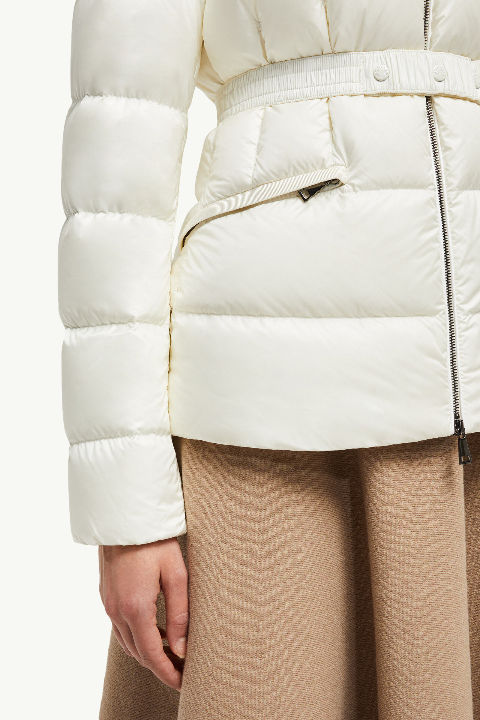 Boed Hooded Shearling-Trimmed Short Down Jacket - 6