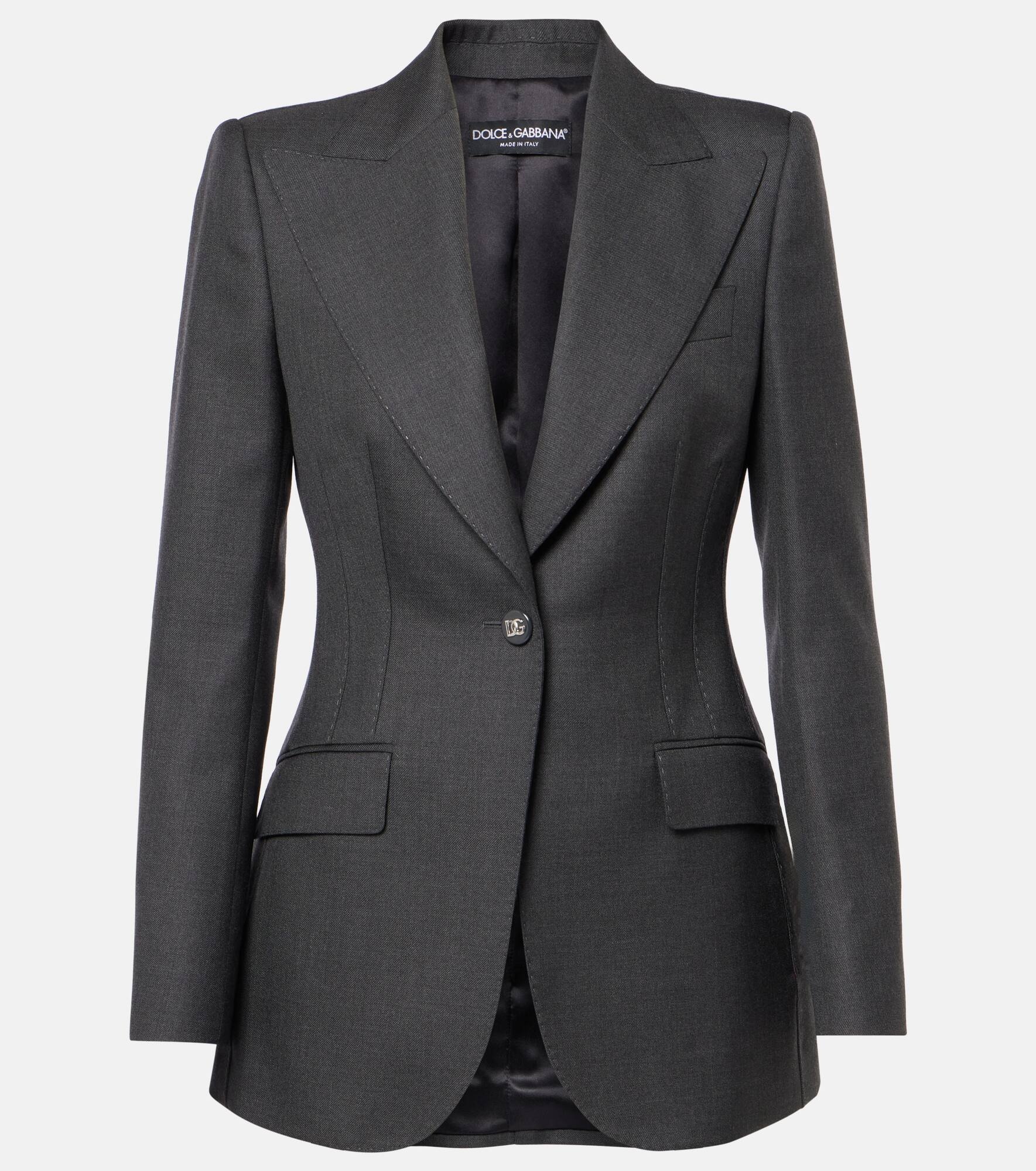 Virgin wool blazer - 1