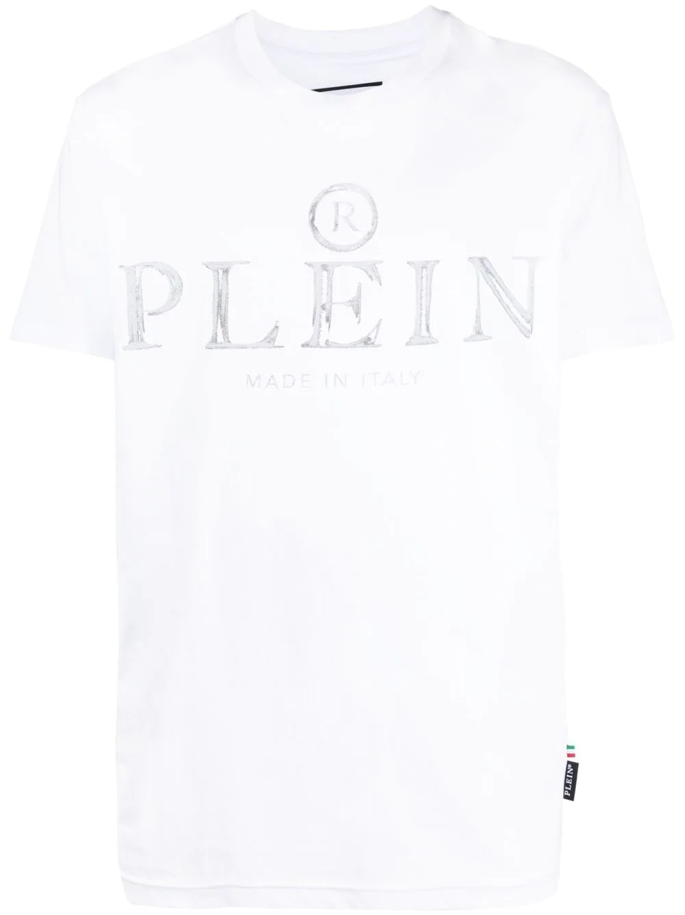 logo-print cotton T-shirt - 1