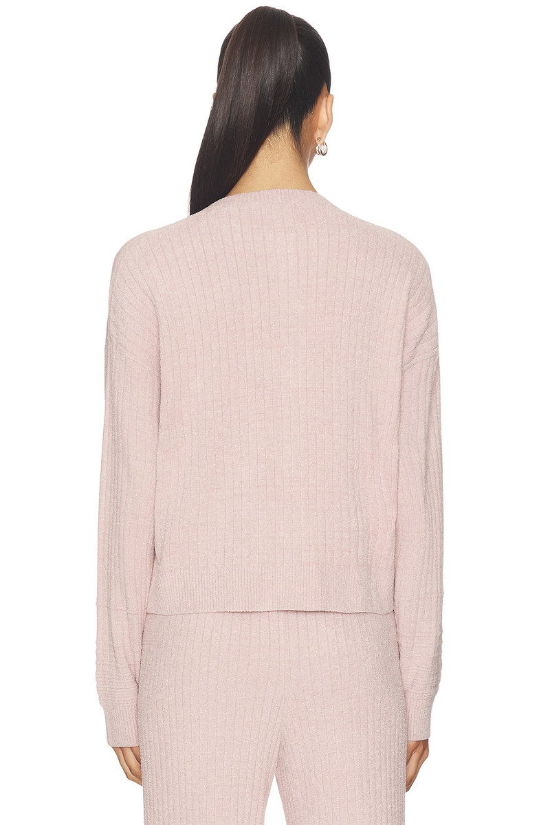Barefoot Dreams CozyChic Ultra Lite Textured Rib Cardigan outlook