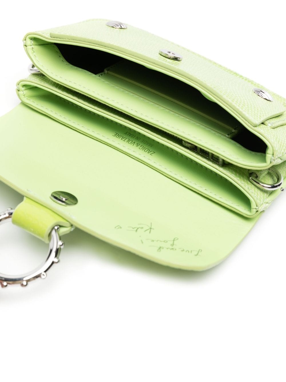 Kate Wallet lizard-embossed leather mini bag - 5