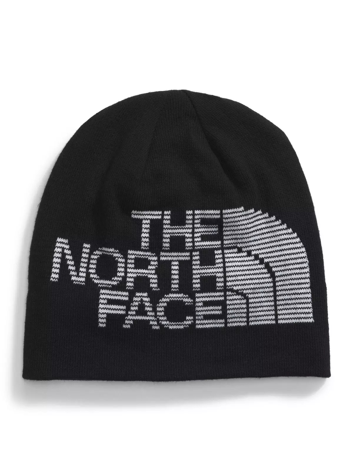 Reversible Highline Beanie-Black/White - 1