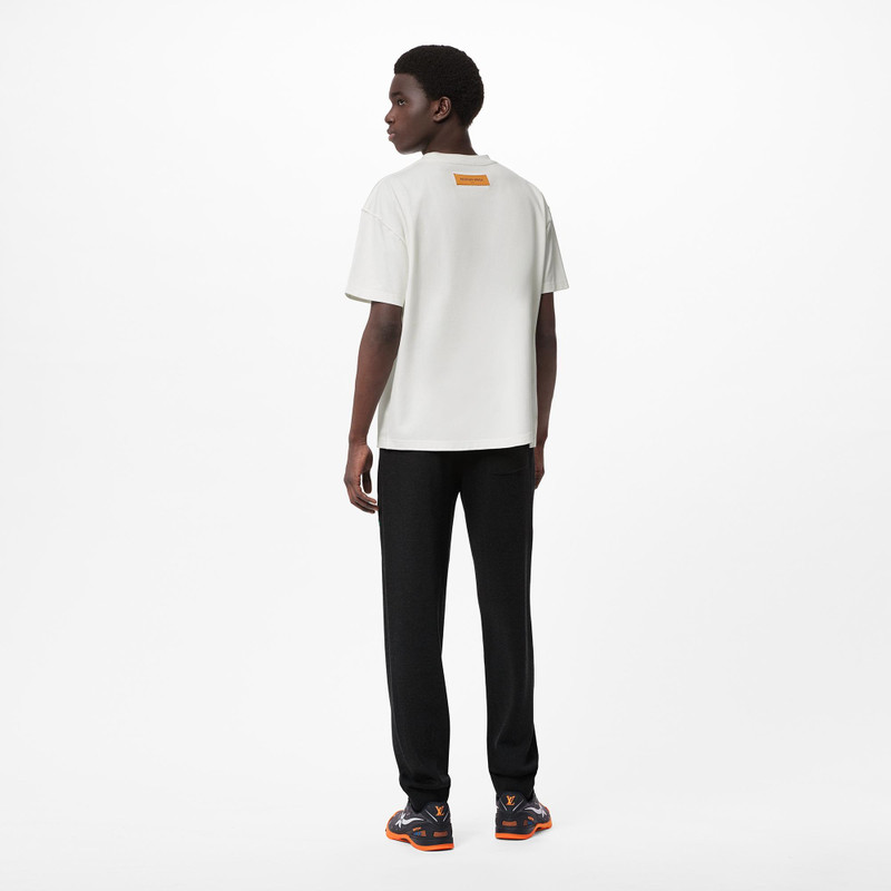 Printed Flower Drop Shoulders Tee 5