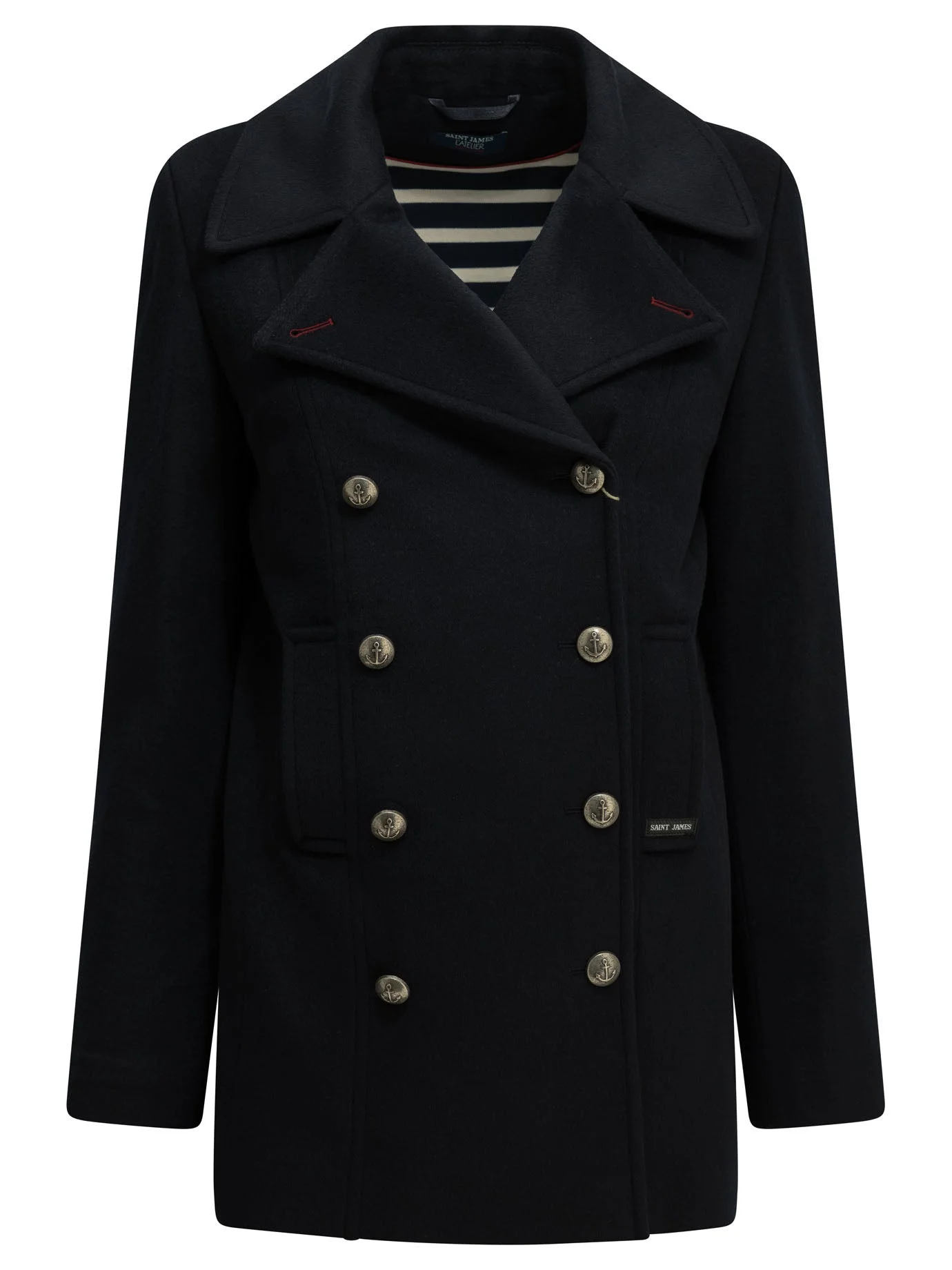 Saint James Women Jacket Navy Blue - 1