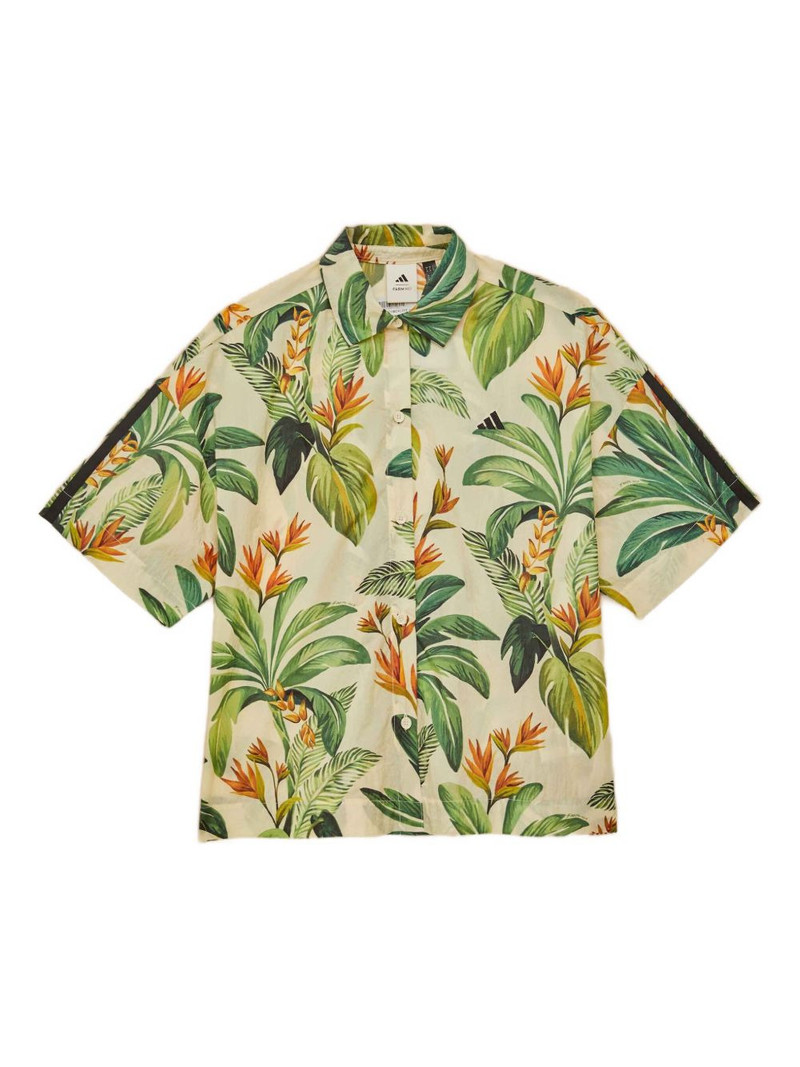 Tropical Breeze-print shirt 1