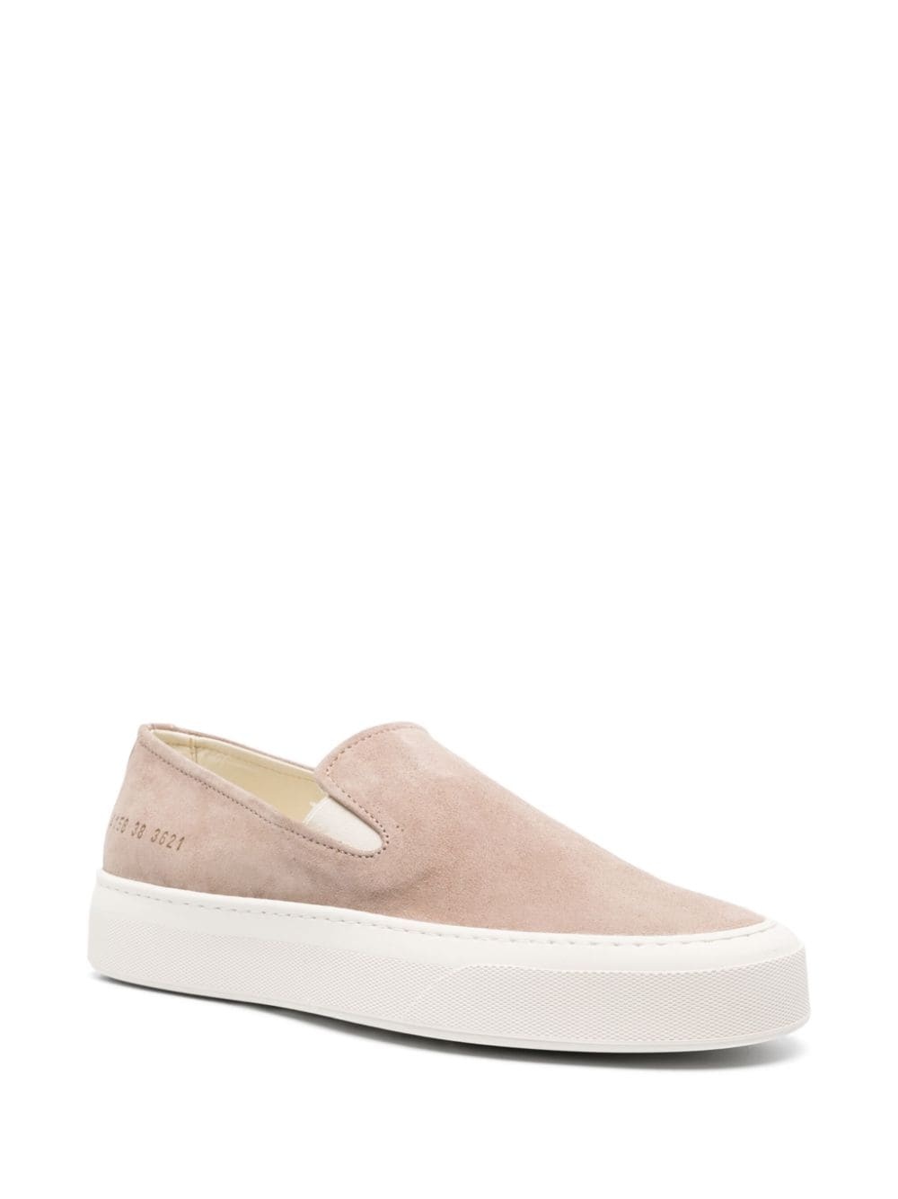 leather slip-on sneakers - 2