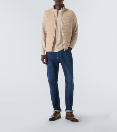 Brunello Cucinelli Mid-rise straight jeans outlook