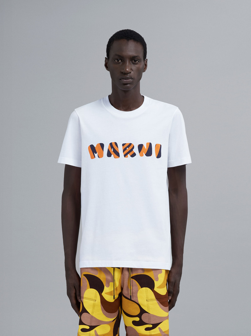 Marni BIO JERSEY LOGO T-SHIRT outlook