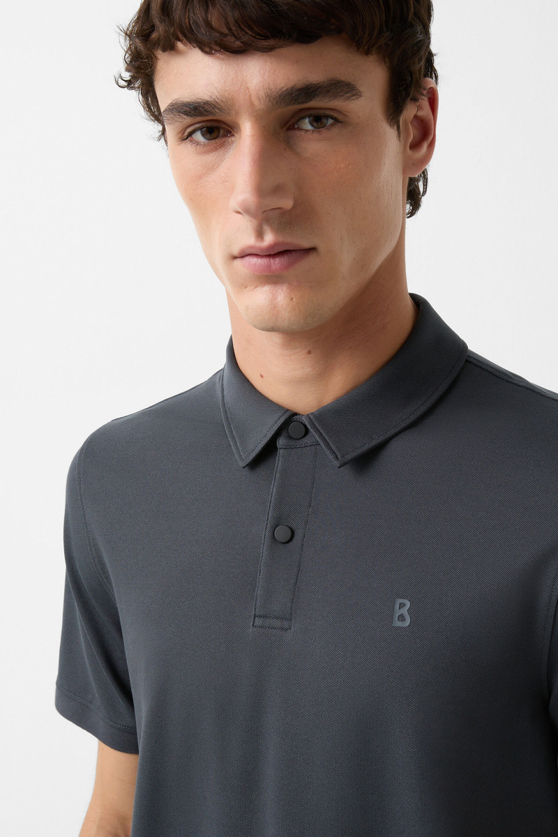 Timo polo shirt in Dark gray 4
