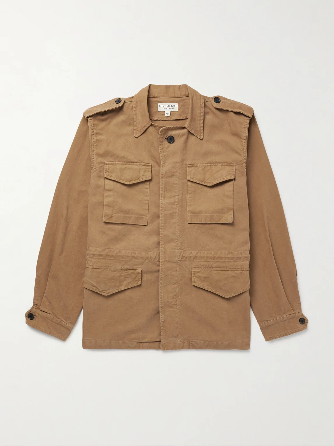 Charlie Cotton-Blend Canvas Jacket - 1